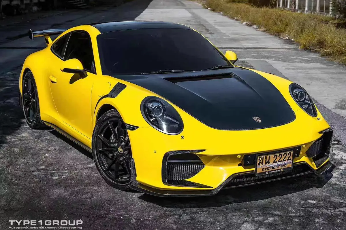 Cmst Carbon Fiber Hood Classic Style For Porsche 911 991.1 991.2 Turbo Gt3 718 Cayman Boxster 1