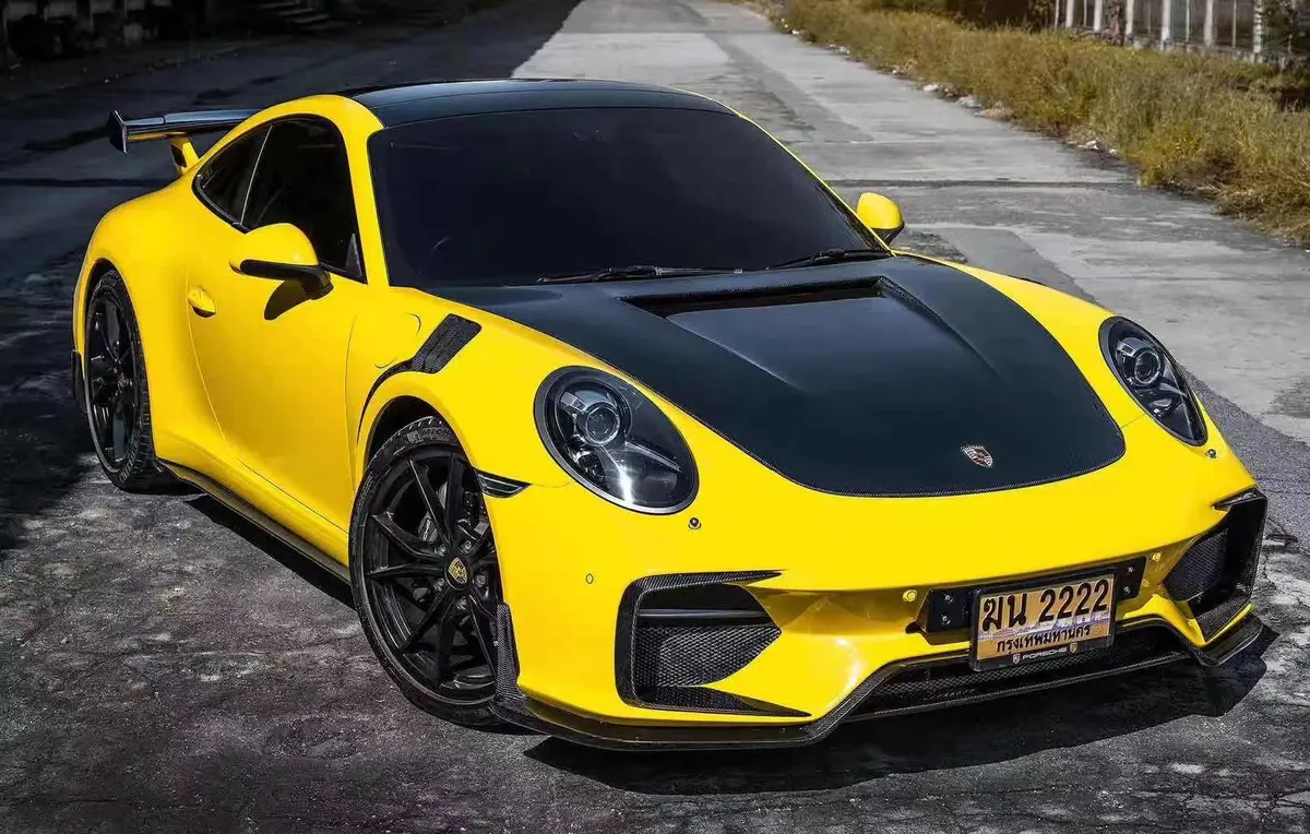 Cmst Partial Carbon Fiber Front Bumper & Front Lip For Porsche 911 (991.1) 2012-2015 1
