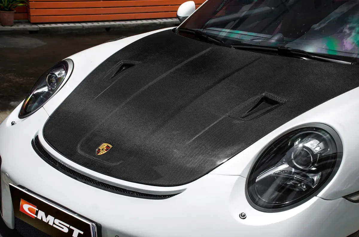 Cmst Carbon Fiber Gt2rs Style Hood For Porsche 911 991.1 991.2 Turbo Gt3 Gt3rs 718 Cayman Boxster 2