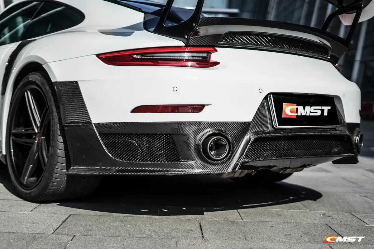 Cmst Carbon Fiber Rear Bumper & Diffuser For Porsche 991.1 991.2 Gt2rs (2012-2018) 1
