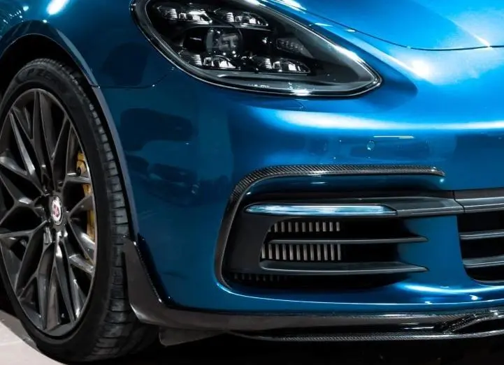 Cmst Carbon Fiber Upper Valences For Porsche Panamera 971 / Turbo / Gts 2017-2020 1