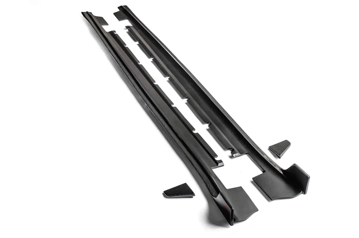 Cmst Carbon Fiber Side Skirts Ver.1 For Porsche Panamera 971 / Turbo / Gts 2017-On 1