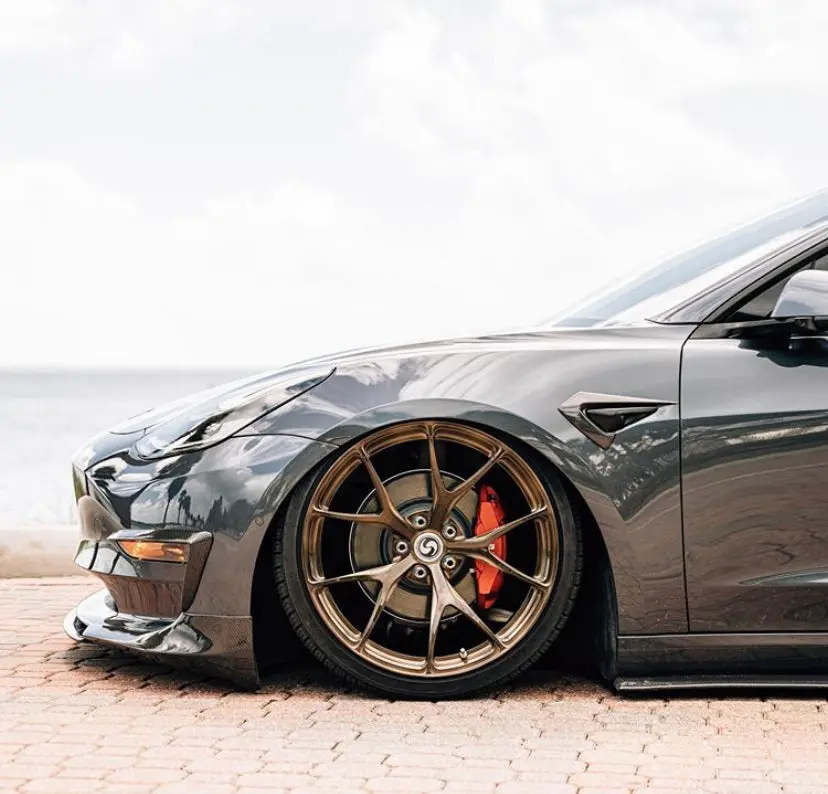 Cmst Carbon Fiber Full Body Kit Style A For Tesla Model 3 3