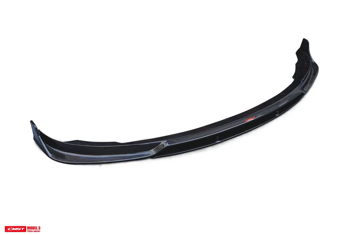 Cmst Tesla Model 3 Carbon Fiber Front Lip Ver.2 2