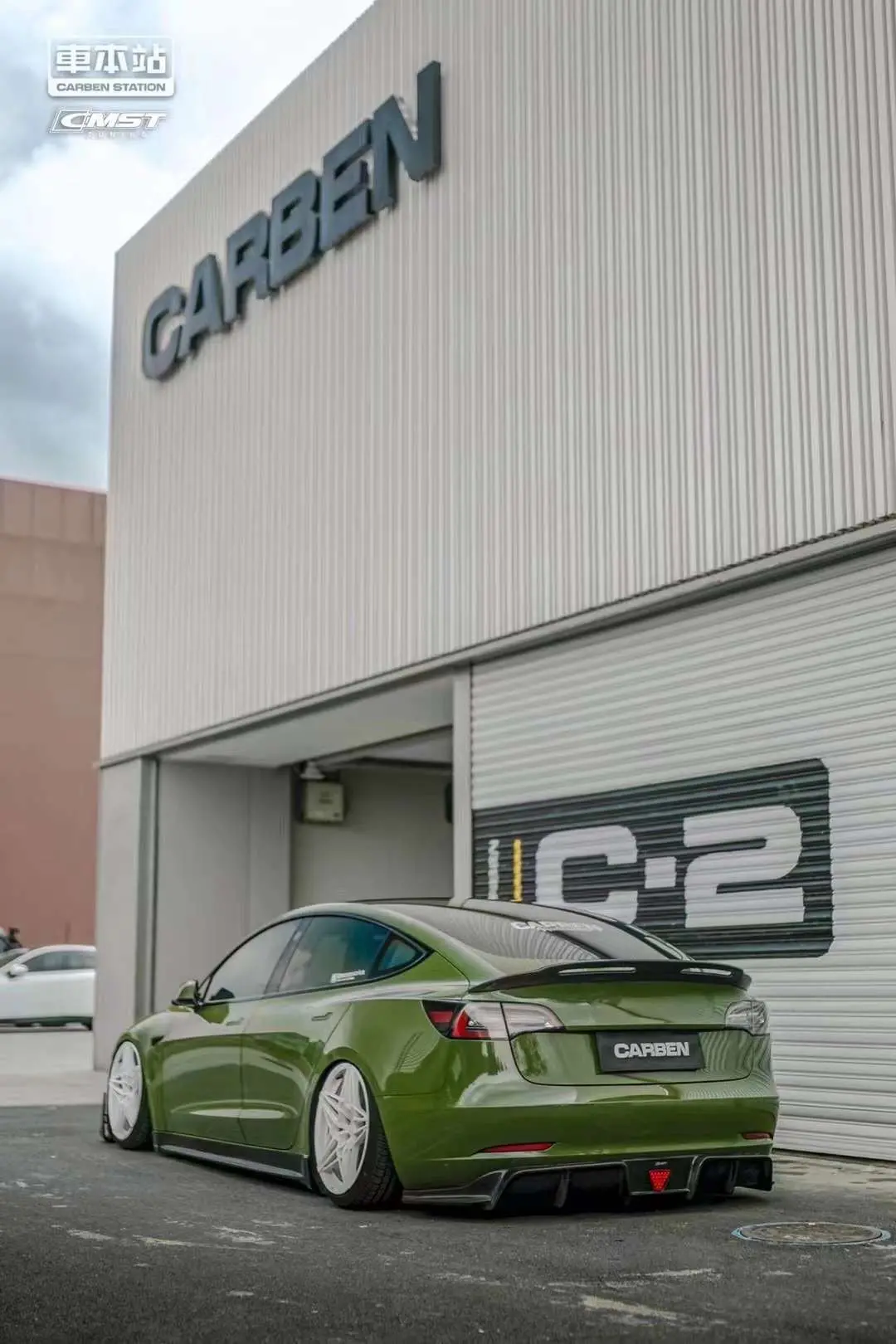 New Release!! Cmst Tesla Model 3 Carbon Fiber Rear Spoiler Ver.4 2