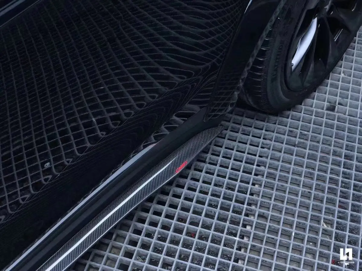 Cmst Carbon Fiber Side Skirts For Tesla Model X 2016-2021 1