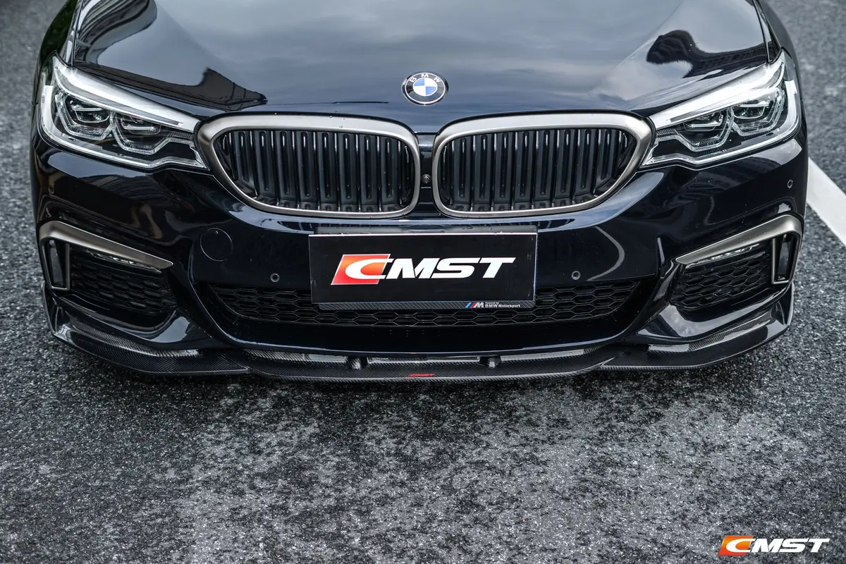 Cmst Carbon Fiber Front Lip For Bmw 5 Series G30 / G31 2017-2020  Pre-Facelift 1