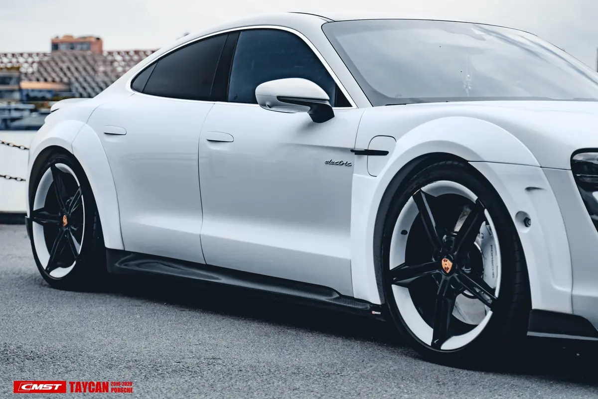 Cmst Carbon Fiber Widebody Wheel Arches For Porsche Taycan & 4S & Turbo & Turbo S 1