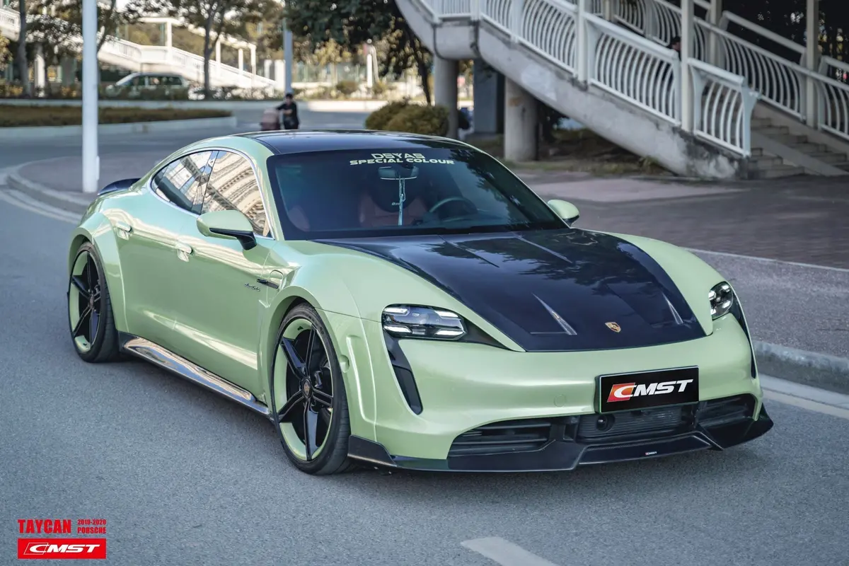Cmst Carbon Fiber Full Body Kit For Porsche Taycan Turbo & Turbo S 1