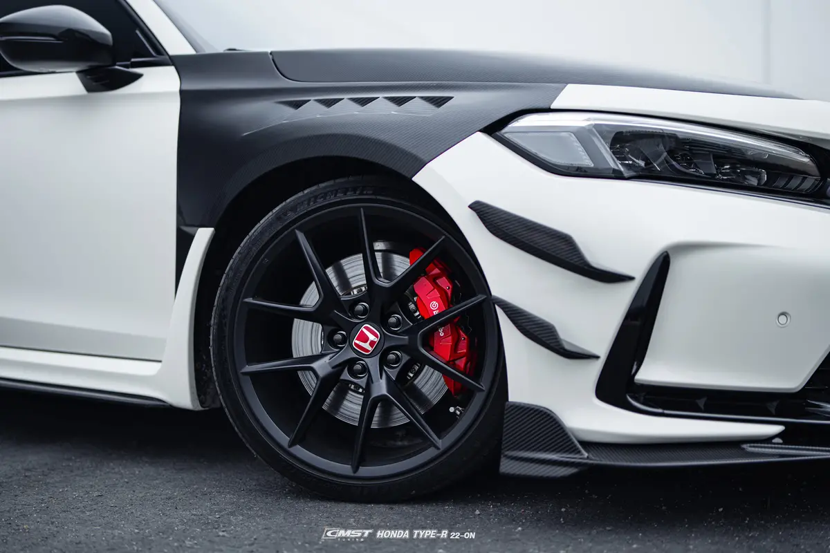 Cmst Pre-Preg Carbon Fiber Front Fenders For Honda Civic Type-R Fl5 3