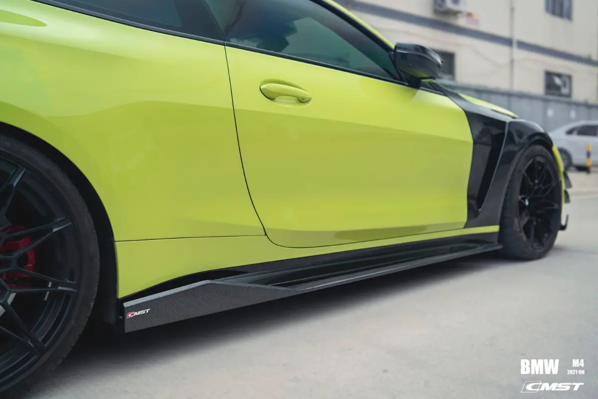 Cmst Pre-Preg Carbon Fiber Side Skirts For Bmw M4 G82 G83 1