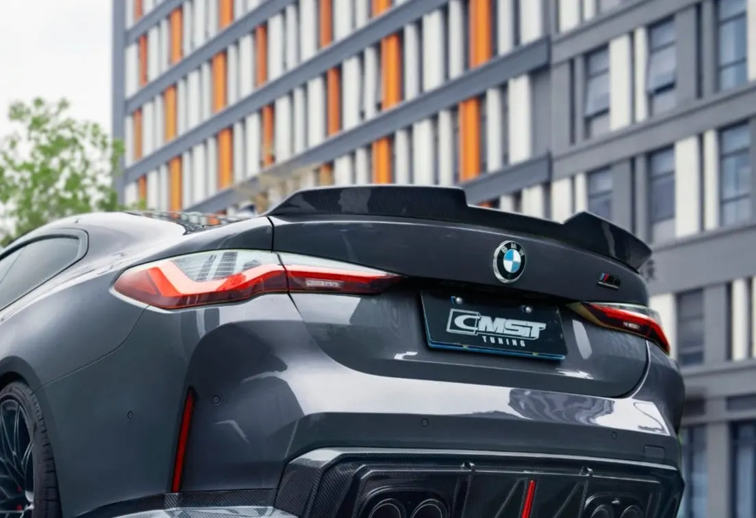 Cmst Pre-Preg Carbon Fiber Rear Spoiler For Bmw M4 G82 & 4 Series G22 1