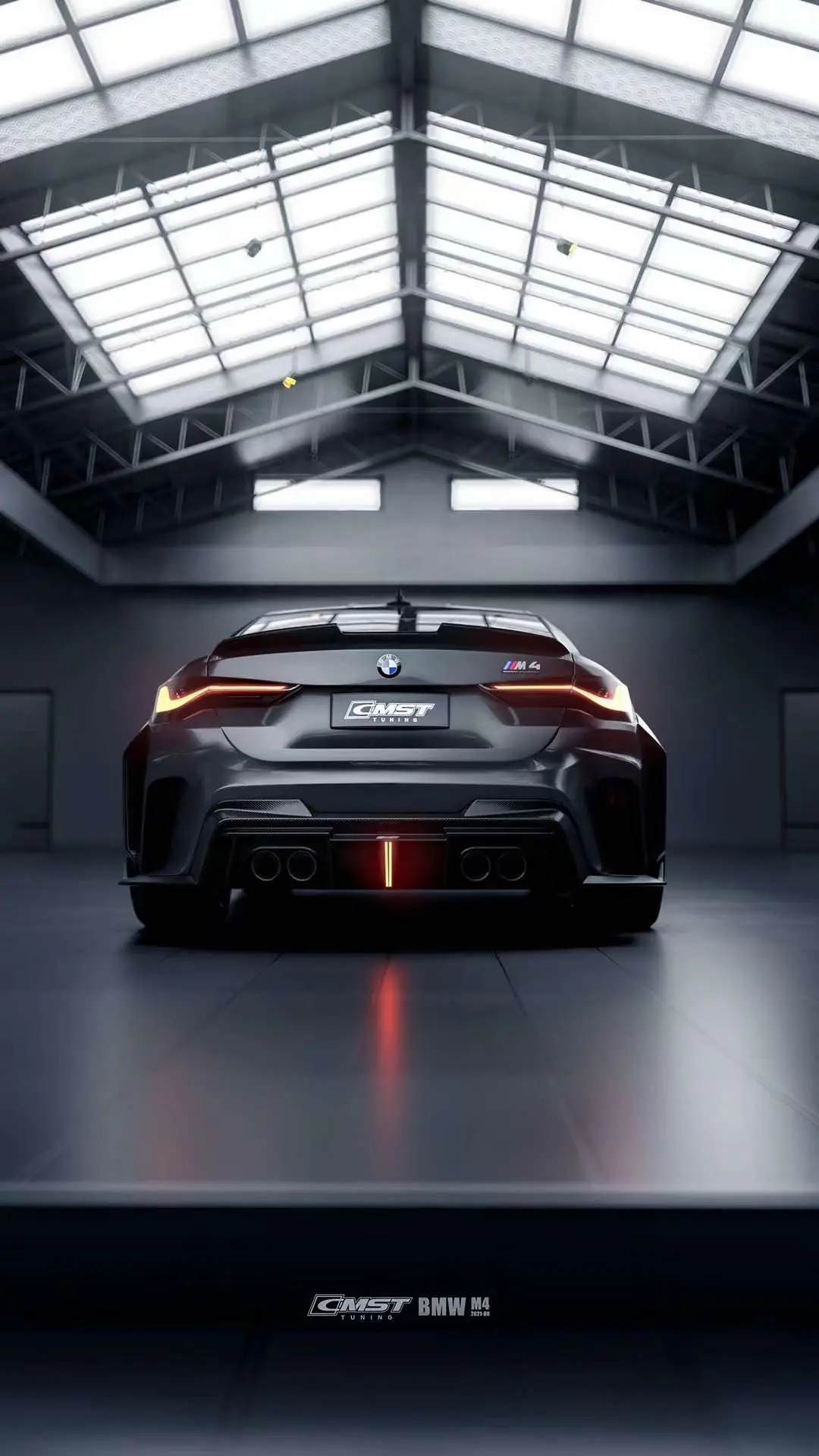 Cmst Pre-Preg Carbon Fiber Rear Spoiler For Bmw M4 G82 & 4 Series G22 3
