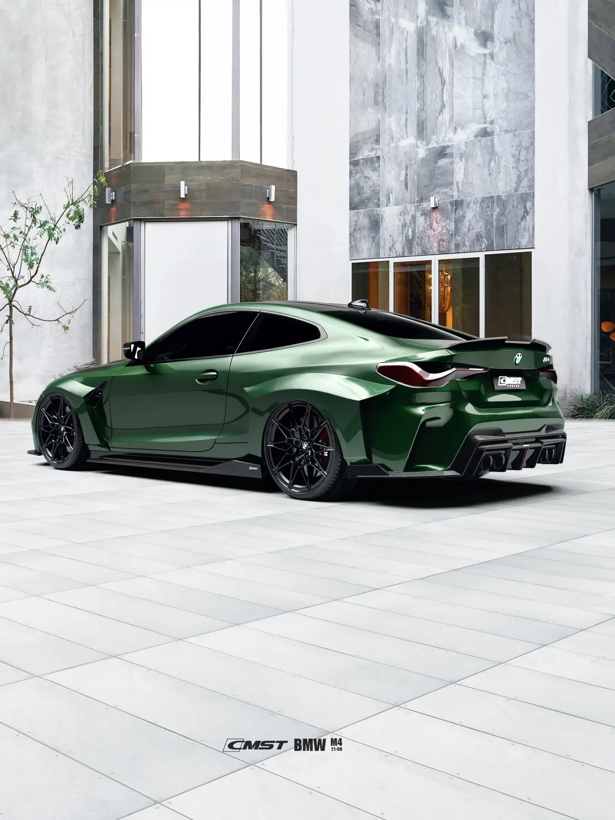 Cmst Rear Bumper & Diffuser For Bmw M4 G82 G83 2
