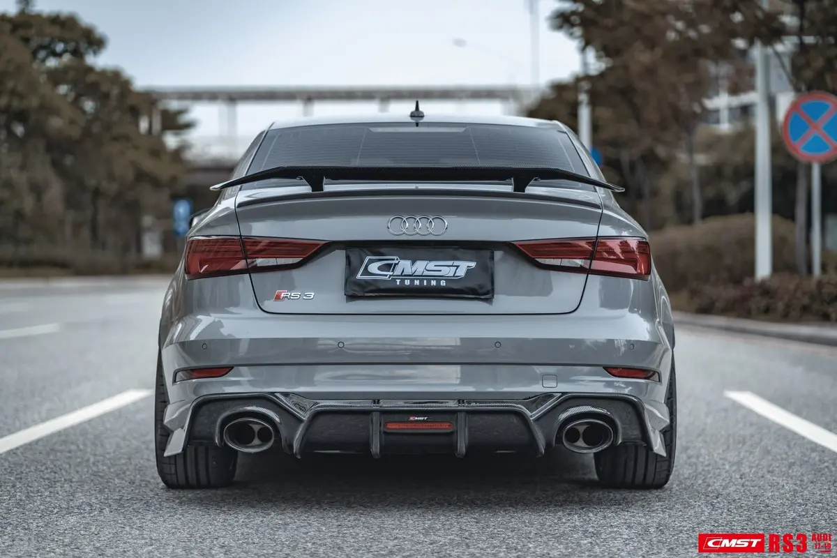 Cmst Carbon Fiber Rear Diffuser For Audi Rs3 2018-2020 1