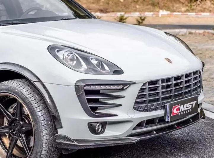 Cmst Carbon Fiber Front Lip For Porsche Macan & Macan S 2015-2018 1
