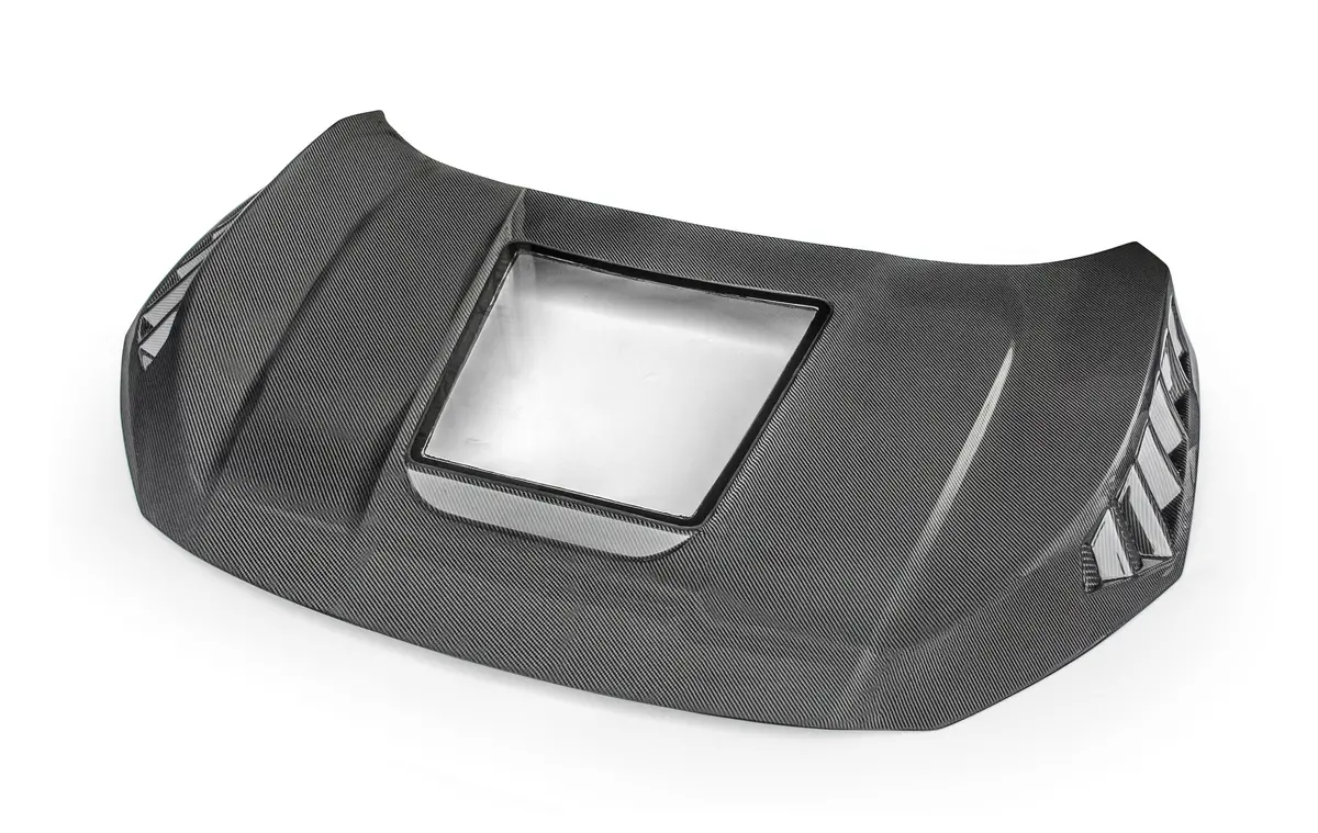 Cmst Carbon Fiber Glass Transparent Hood For Honda Fk8 Type-R & 10Th Gen Civic 2