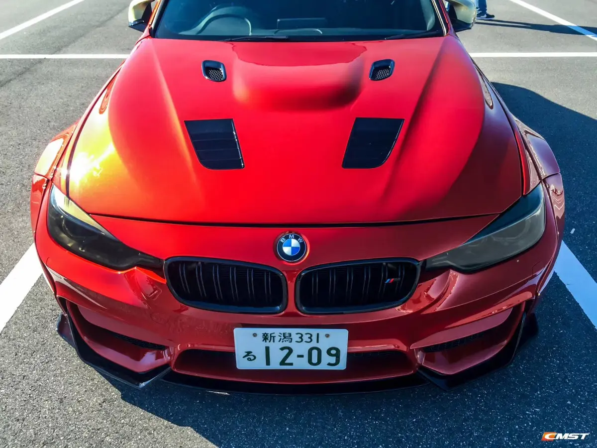 Cmst Carbon Fiber Hood Bonnet Ver.3 For Bmw 3 Series F30 F31 / 4 Series F32 F33 F36 2012-2020 1