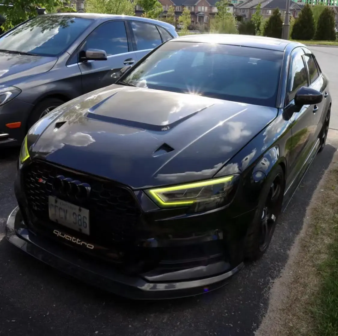 Cmst Carbon Fiber Hood Bonnet Ver.4 For Audi Rs3 2018-2020 & 2014-2020 A3 & A3 S Line & S3 1