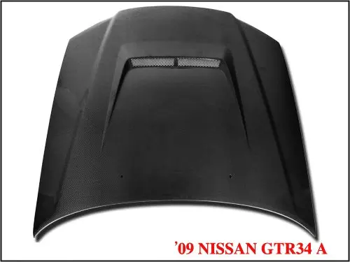 Cmst Carbon Fiber Hood Ver.1 For Nissan Gtr Gtst R34 1