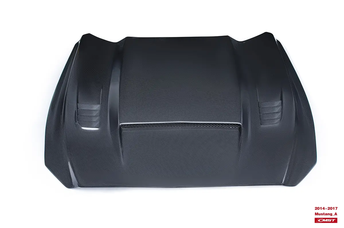 Cmst Carbon Fiber Hood Ver.1 For Ford Mustang S550.1 2015-2017 1