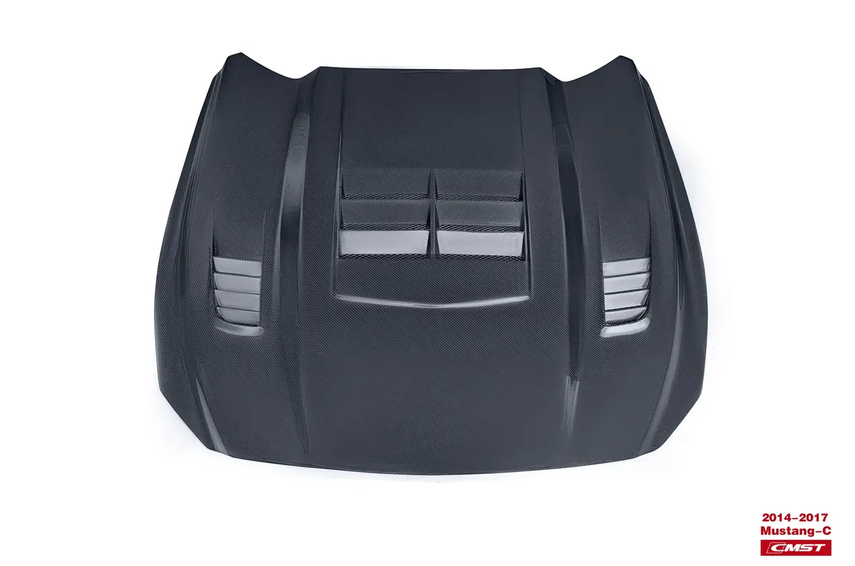 Cmst Carbon Fiber Hood Ver.3 For Ford Mustang S550.1 2015-2017 1