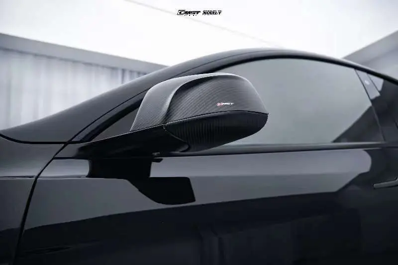 Cmst Carbon Fiber Mirror Covers For Tesla Model Y 2