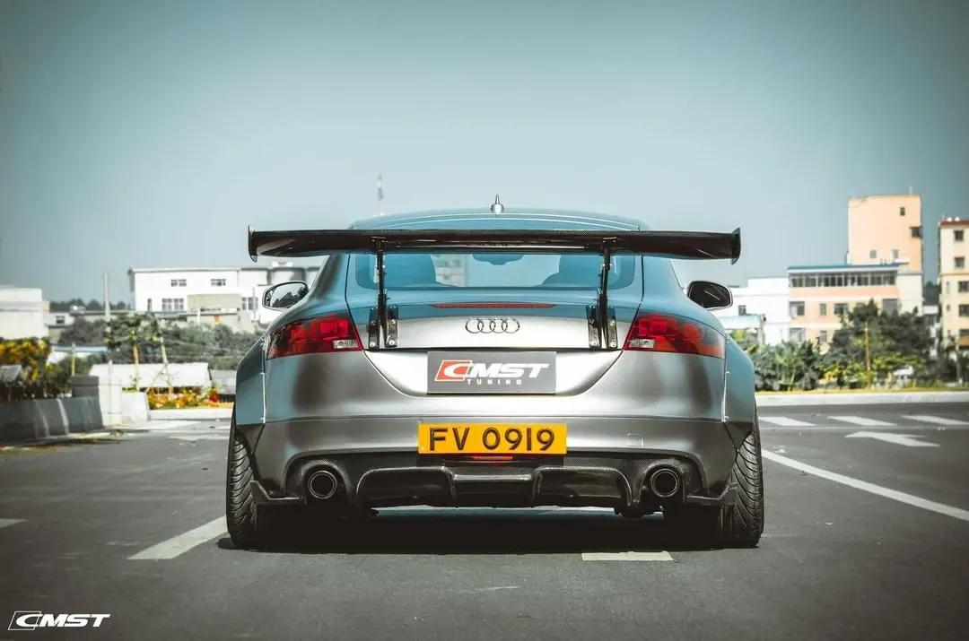 Cmst Carbon Fiber Rear Diffuser For Audi Tt Tts Mk2 8J 2011-2015 1