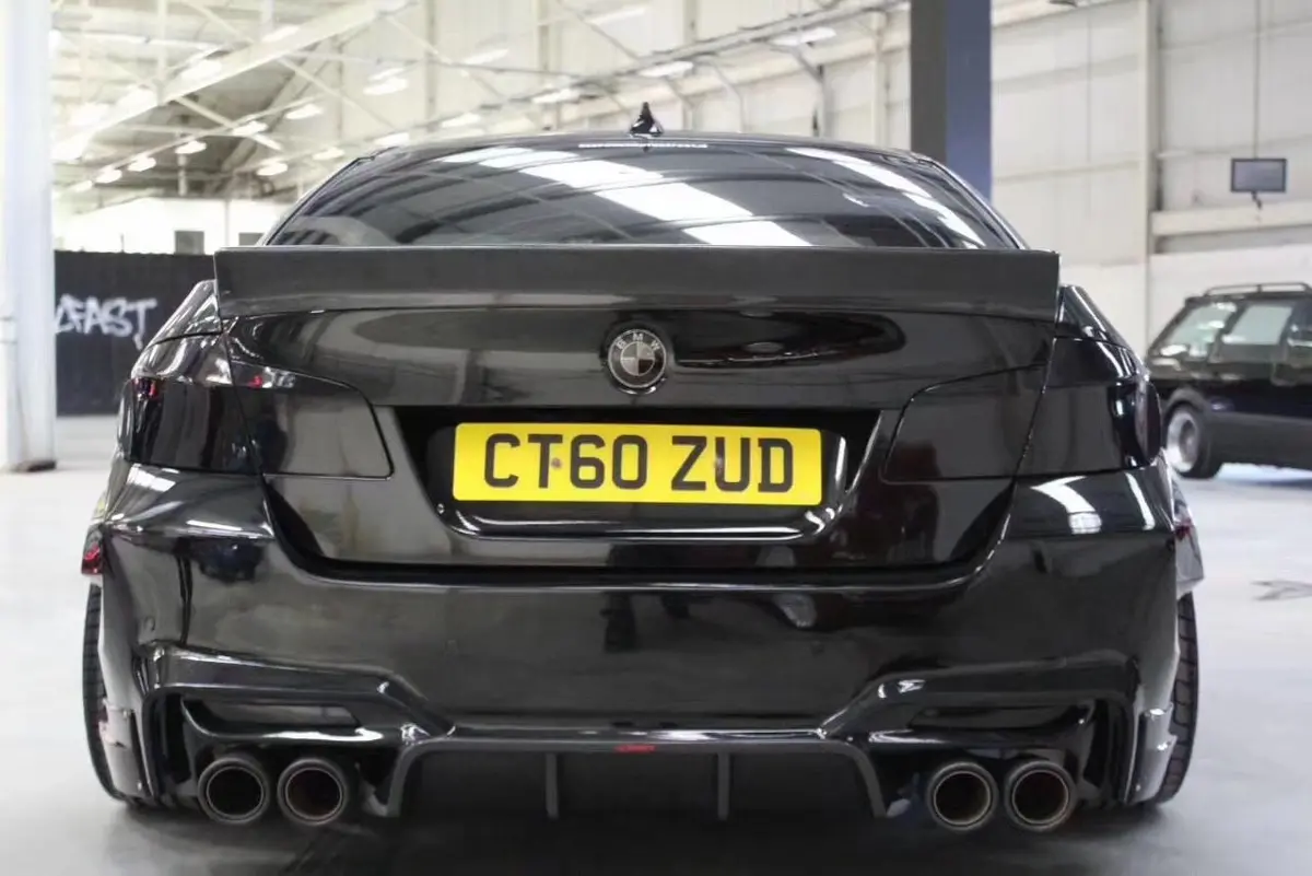 Cmst Carbon Fiber Rear Spoiler For Bmw F10 M5 / 5 Series 2011-2016 2
