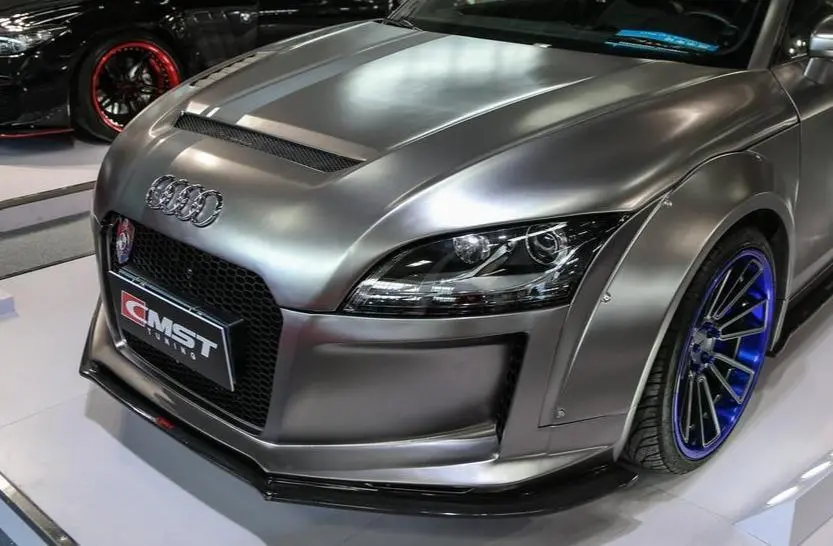 Cmst Carbon Fiber Front Bumper & Front Lip For Audi Tt Tts Mk2 8J 2011-2015 1