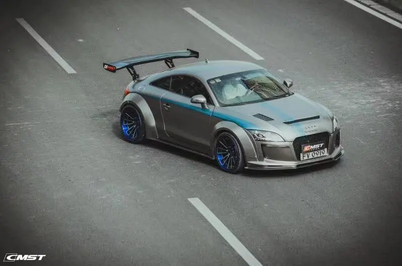 Cmst Carbon Fiber Front Bumper & Front Lip For Audi Tt Tts Mk2 8J 2011-2015 3