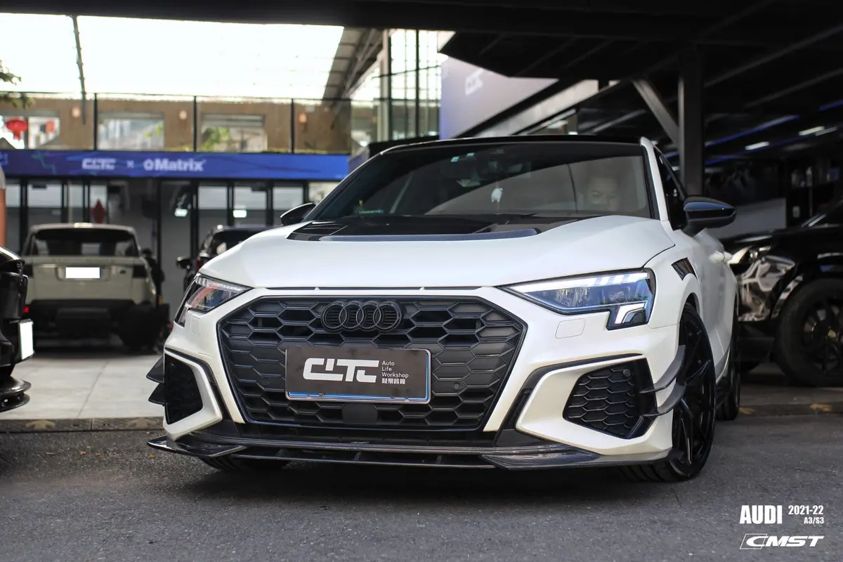 Cmst Carbon Fiber Front Lip Splitter For Audi S3 A3 8Y 2021-On 3