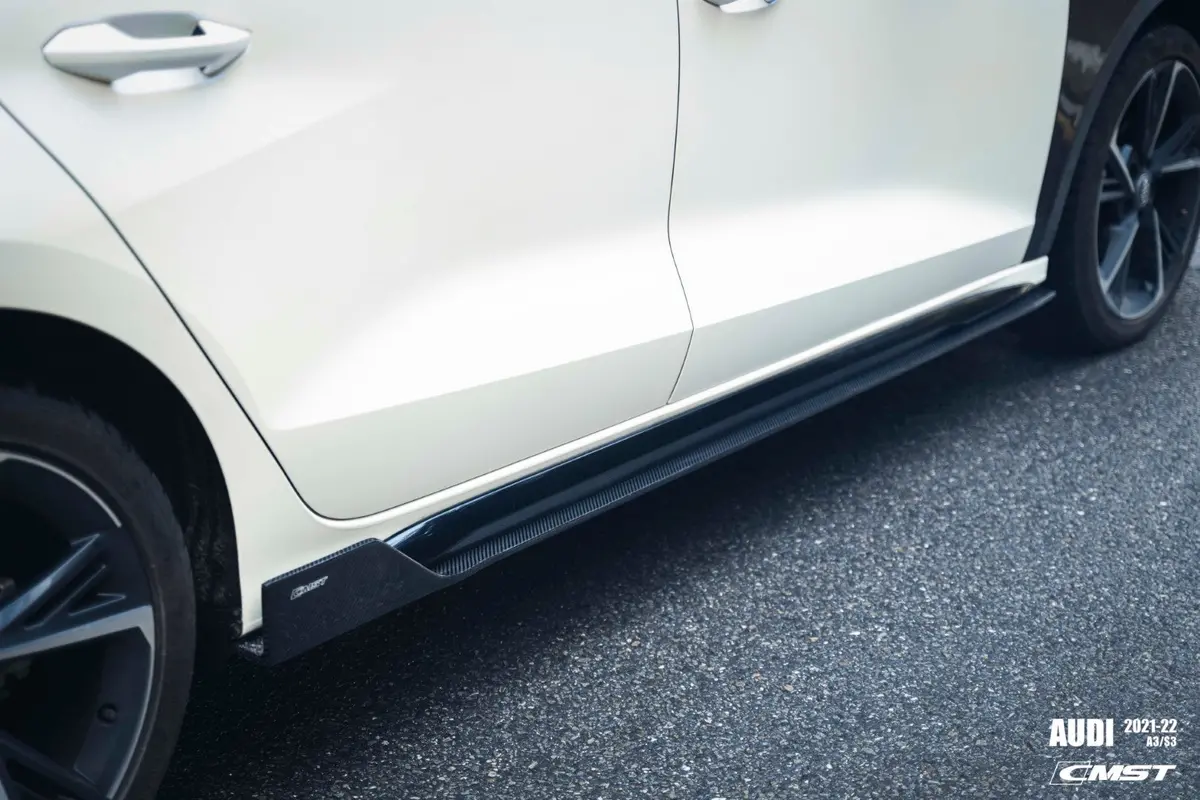 Cmst Carbon Fiber Side Skirts For Audi S3 A3 8Y 2021-On 1