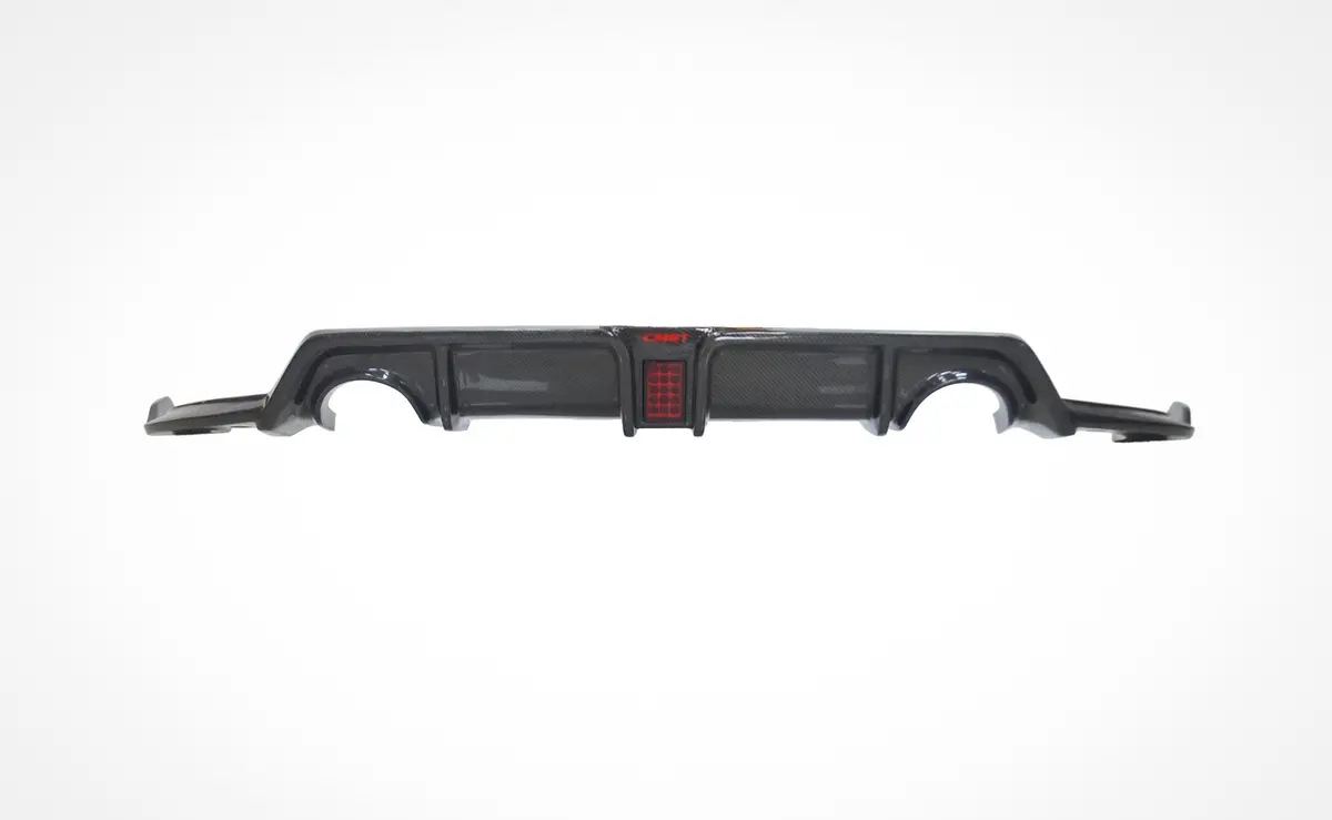 Cmst Carbon Fiber Rear Diffuser For Honda 10Th Gen Civic Sedan Dual Exit 1