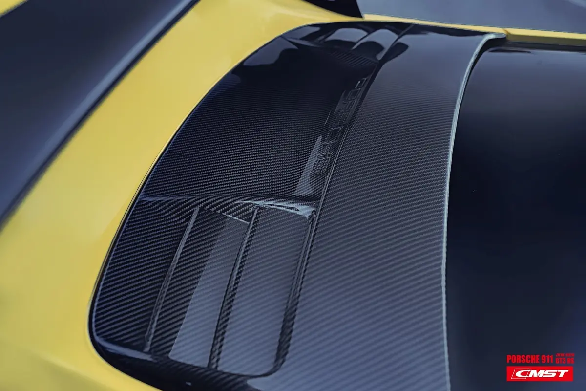 Cmst Carbon Fiber Engine Cover For Porsche 991 991.2 Gt3rs 1