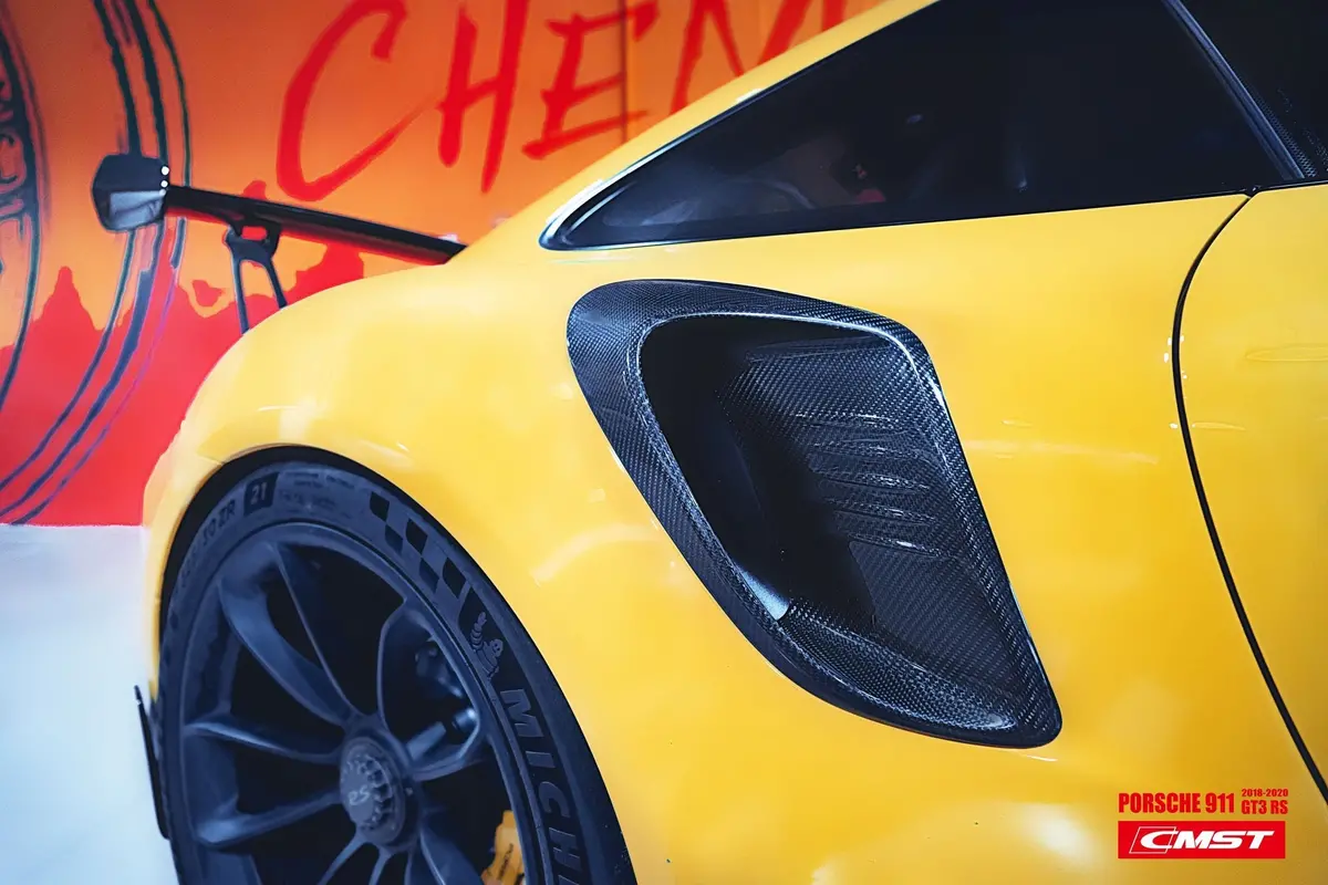 Cmst Carbon Fiber Side Vents For Porsche 991 991.2 Gt3rs 1