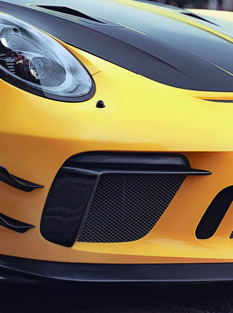 Cmst Carbon Fiber Upper Valences For Porsche 991 991.2 Gt3rs 1