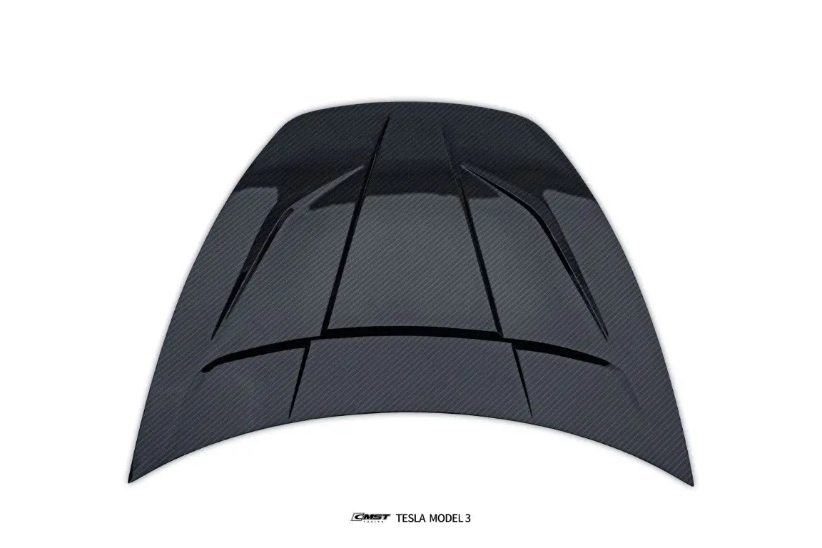 Cmst Frp & Carbon Fiber V1 Hood For Tesla Model 3 Highland 2024-On 5