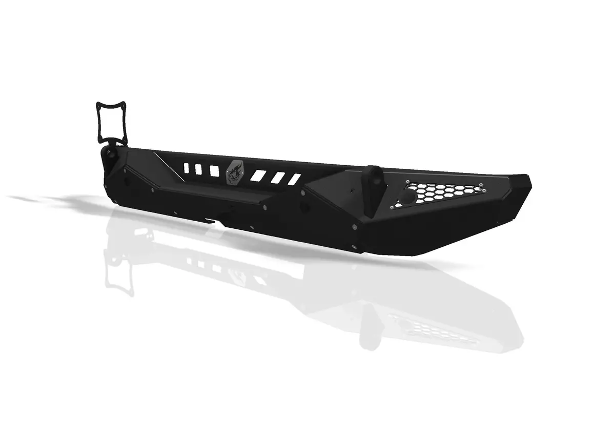 Blaze Rear Bumper - W/O Lightbar Cutout | Jeep Wrangler Jl 1