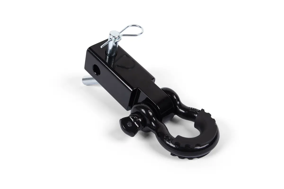 D-Ring Shackle Hitch Receiver With Isolator 2