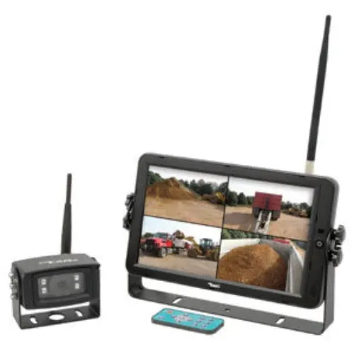 Cabcam 10" Hd Quad Wireless Monitor - 1 Camera Observation System W/ Recording 1