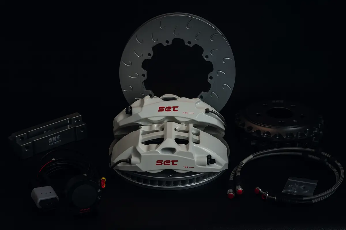 Set Tx4 Street Series Big Brake Kit | 4-Piston | Forged 6082-T6 1