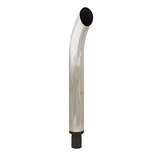 Chrome Exhaust Pipe For International / Farmall 21" Tall - 2-1/2" Od 1