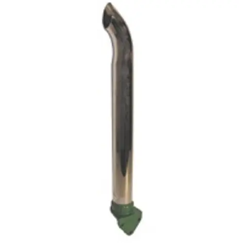 Chrome Exhaust Pipe For John Deere 24" Tall - 2 1/2" Od 1