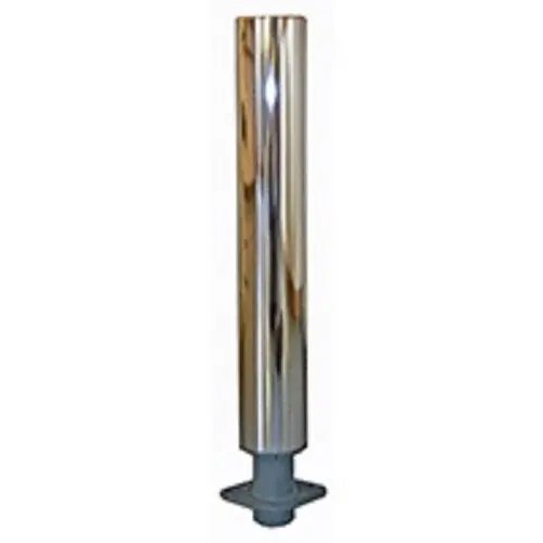 Chrome Exhaust Pipe For John Deere 22" Tall - 3" Od 1