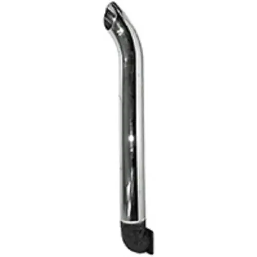 Chrome Exhaust Pipe For John Deere 36" Tall - 4" Od 1
