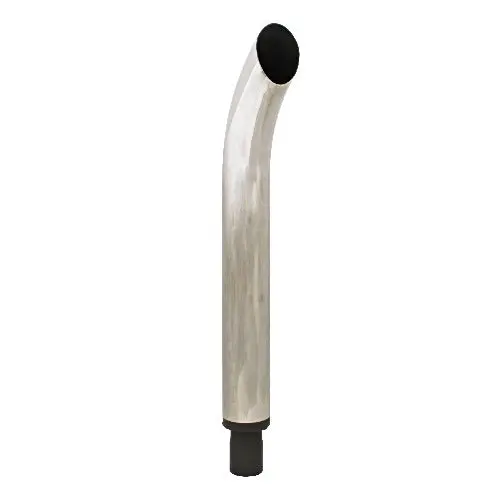 Chrome Exhaust Pipe For Massey Harris 27" Tall - 3 1/2" Od 1