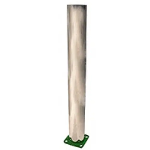 Chrome / Stainless Steel Exhaust Pipe For John Deere 24" Tall - 3" Od 1