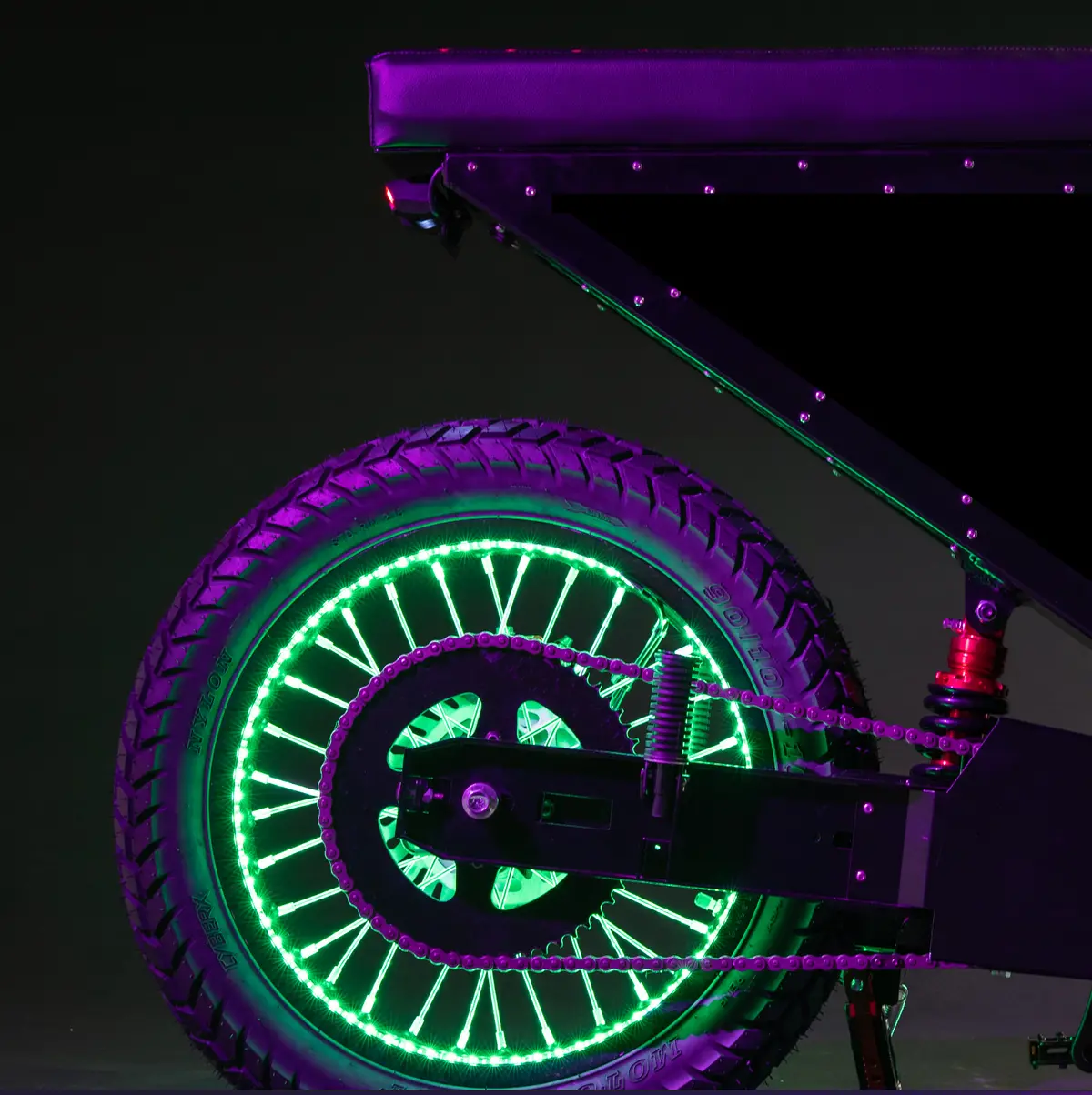 Led Lights On Wheels 1