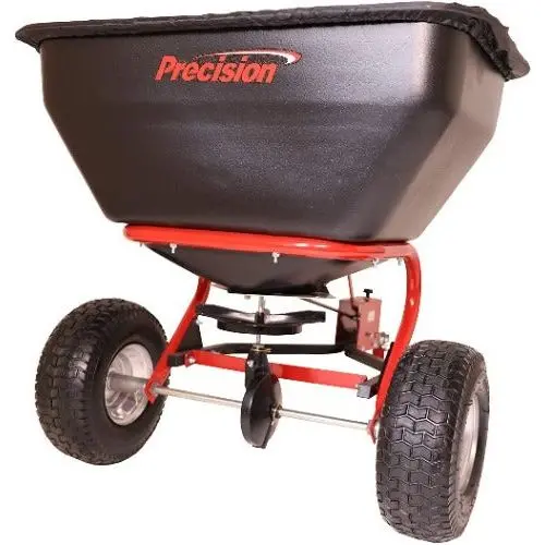 Commercial Tow Behind Broadcast Spreader W/ Control Rod 200 # 1